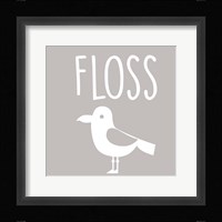 Sea Creatures-Floss Framed Print