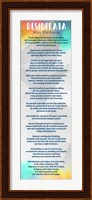 Rainbow Desiderata Fine Art Print