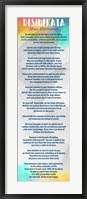 Rainbow Desiderata Fine Art Print