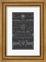 Peace, Love, Hope Tree Fine Art Print