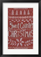 Sweet Country Christmas Fine Art Print