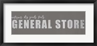 General Store Framed Print
