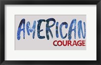 American Courage Framed Print