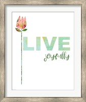Live Joyfully Fine Art Print
