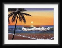 Elena Panizza - Tropical Sunset Size 31.5x23.75 Fine Art Print
