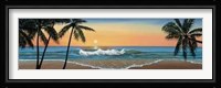 Elena Panizza - Tropical Sunset Size 54.5x19.25 Fine Art Print