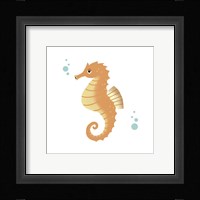 Sea Creatures - Seahorse Framed Print