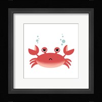 Sea Creatures - Crab Framed Print