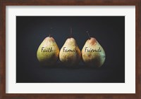 Pears - Faith Family Friends Fine Art Print