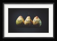 Pears - Faith Family Friends Fine Art Print
