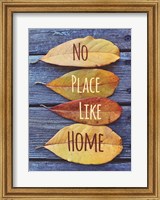 No Place Like Home Leaves Fine Art Print