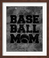 Baseball Mom Fine Art Print
