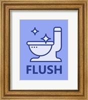 Boy's Bathroom Task-Flush Fine Art Print