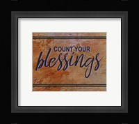 Count Your Blessing-Brown Fine Art Print