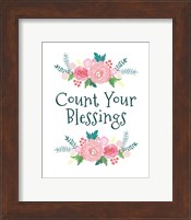 Count Your Blessing-Floral Fine Art Print