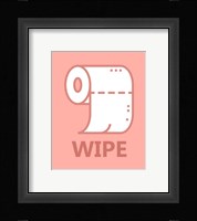 Girl's Bathroom Task-Wipe Fine Art Print