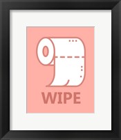Girl's Bathroom Task-Wipe Fine Art Print