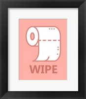 Girl's Bathroom Task-Wipe Fine Art Print