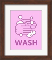 Girl's Bathroom Task-Wash Fine Art Print