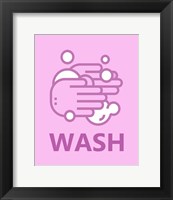 Girl's Bathroom Task-Wash Fine Art Print