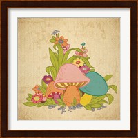 Colorful Mushrooms Fine Art Print