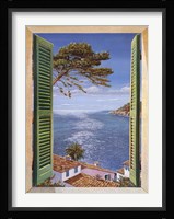 Finestra Sul Golfo Fine Art Print