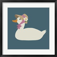 Duck Family Mom Fine Art Print