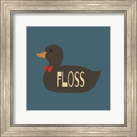 Duck Family Boy Floss Fine Art Print