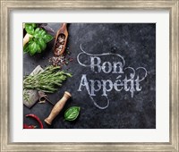 Bon Appetit Herbs and Spices Fine Art Print