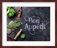 Bon Appetit Herbs and Spices Fine Art Print