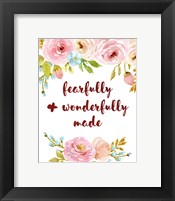 Fearfully & Wonderfully Made Fine Art Print