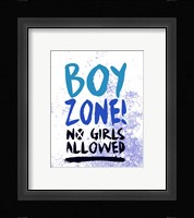 Boy Zone-Grunge Fine Art Print