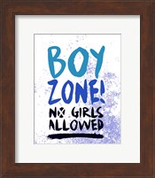 Boy Zone-Grunge Fine Art Print