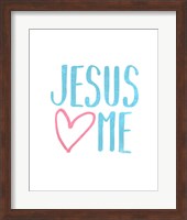Jesus Loves Me Fine Art Print