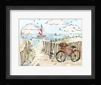 Coastal Catch VI Framed Print
