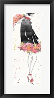 Floral Fashion IV Framed Print