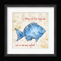 Coastal Catch III Framed Print