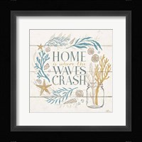 Golden Sea II Framed Print