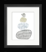 River Stones I Framed Print