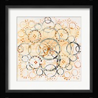 Henna Mandala II Crop Framed Print