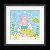 Magical Mermaid III Framed Print