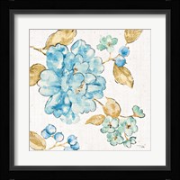 Blue Blossom II Framed Print