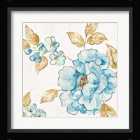 Blue Blossom III Framed Print
