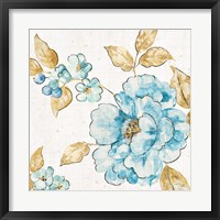 Blue Blossom III Framed Print