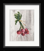 Market Vegetables III Framed Print
