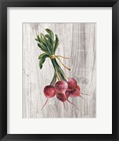 Market Vegetables III Framed Print