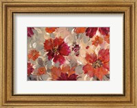 Magenta and Coral Floral Fine Art Print