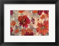 Magenta and Coral Floral Fine Art Print