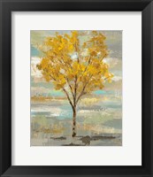 Golden Tree and Fog I Fine Art Print