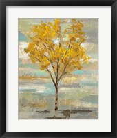 Golden Tree and Fog I Fine Art Print